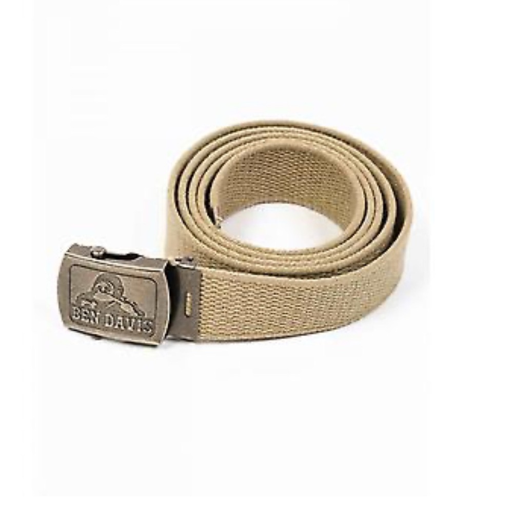 Ben Davis Web Belt Khaki up to 46”